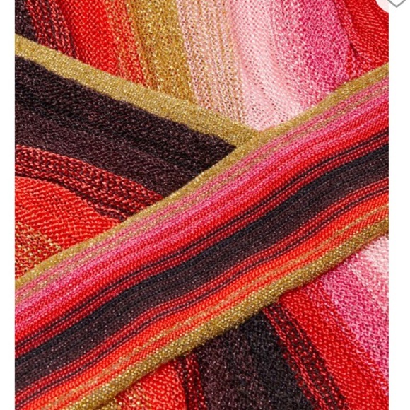 Missoni Metallic Crochet Knit Mini Dress - Picture 8 of 10